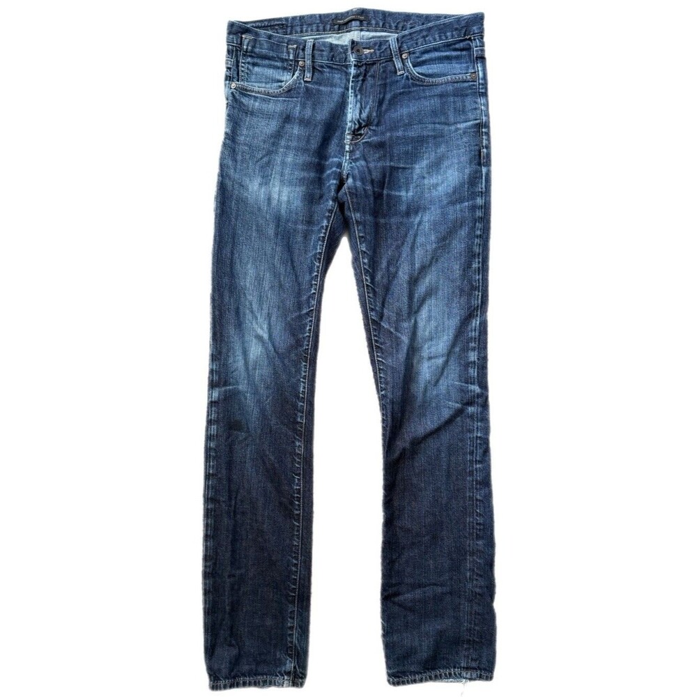 John Varvatos USA Bowery Blue Denim Slim Straight Jeans Size 30 Men’s